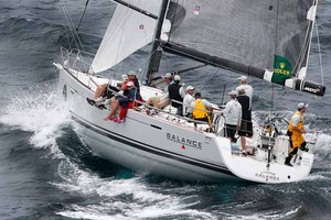 Paul Clitheroe&rsquo;s Balance at the start of the Rolex Sydney Hobart Yacht Race 2011 photo copyright Howard Wright /IMAGE Professional Photography http://www.imagephoto.com.au taken at  and featuring the  class