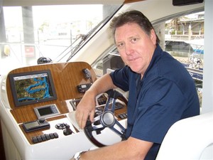 Craig Jones at Maritimo photo copyright Maritimo . http://www.maritimo.com.au taken at  and featuring the  class
