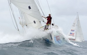 Geraldton Western Australia at the start of the race from the Gold Coast to Singapore in the Clipper 11-12 Round the World Yacht Race. photo copyright Steve Holland/onEdition taken at  and featuring the  class