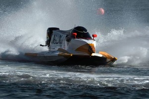 Hamed Al Hameli from UAE of Team Abu Dhabi - F1 H2O Grand Prix of Sharjah 2011 photo copyright  Paul Lakatos/Idea Marketing taken at  and featuring the  class