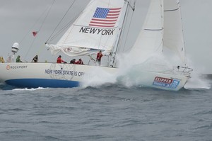 20111224 Copyright Steve Holland/onEdition 2011©
Free for editorial use image, please credit: onEdition

New York at the start of the race from the Gold Coast to Singapore in the Clipper 11-12 Round the World Yacht Race.

The teams taking part in the Clipper 11-12 Round the World Yacht Race are preparing to spend Christmas Day at sea as the are from the Gold Coast to Singapore gets underway from Queensland, Australia. It is the seventh of the 15 stages of the world's longest ocean race. 

The Cl photo copyright Steve Holland/onEdition taken at  and featuring the  class