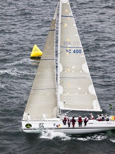 TWO TRUE after the start - Rolex Sydney Hobart Yacht Race 2011 photo copyright  Rolex/Daniel Forster http://www.regattanews.com taken at  and featuring the  class
