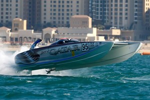 class 1 3 - Skydive Dubai and Dubai Duty Free Grand Prix 2011 photo copyright Class 1 World Powerboat Championship http://www.class-1.com taken at  and featuring the  class
