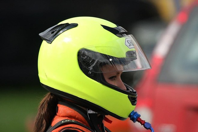 Mette Bjerknaes - Norway - 24 Heures Motoautiques Rouen 2012 © SW