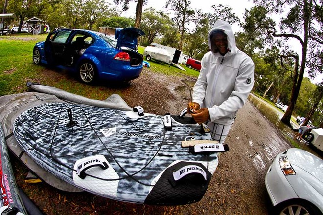 Paulo Dos Reis, World #1, leads the event. - Downunder Pro 2012 © Sean O'Brien