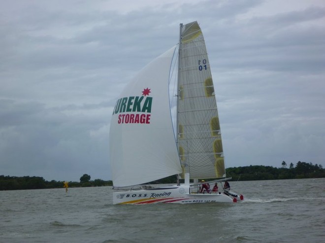 Boss Racing just optimised for OMR racing - Surf to City Yacht Race © Jules Geldard http://vidpicpro.com
