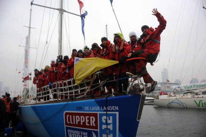 De Lage Landen crew in Qingdao ahead of Race 9 start to Oakland, San Francisco Bay - Clipper Round the World Yacht Race © onEdition http://www.onEdition.com