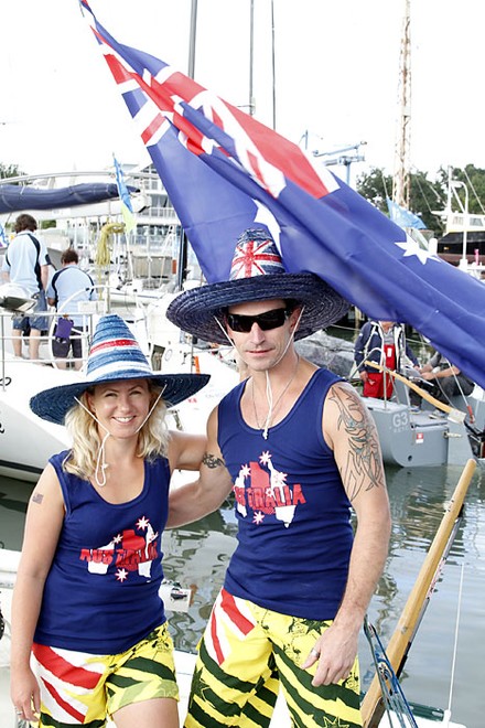 Festival Of Sails 2012 - Melbourne to Geelong Passage Race Start, Melbourne (AUS), 26/01/2012.  © Teri Dodds/ Festival of Sails http://www.festivalofsails.com.au/