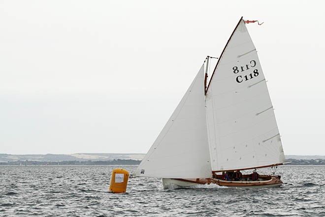 Peter Gale’s Sorrento went on to win Division 1, in lightening conditions - GANT Portsea Cup 2012 © Teri Dodds http://www.teridodds.com