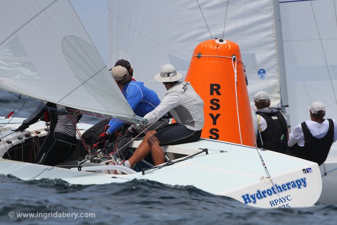 Racing from Day 1 - Etchells Worlds 2012 © Ingrid Abery http://www.ingridabery.com