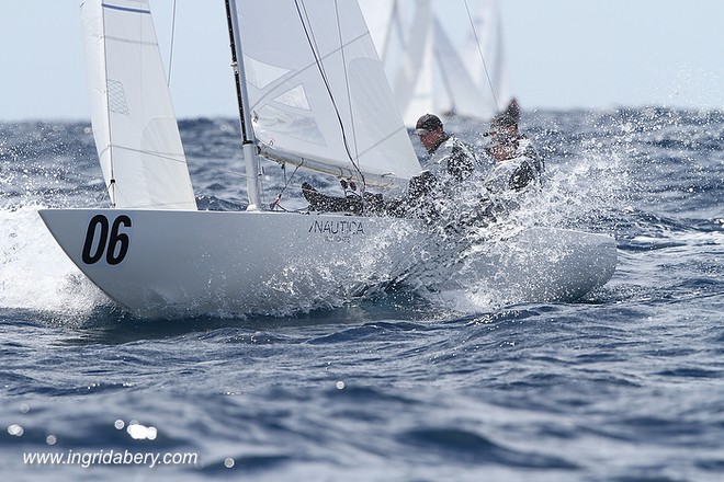 Etchells World Championship Sydney Australia 2012. Cameron Miles skippering The Hole Way  © Ingrid Abery http://www.ingridabery.com