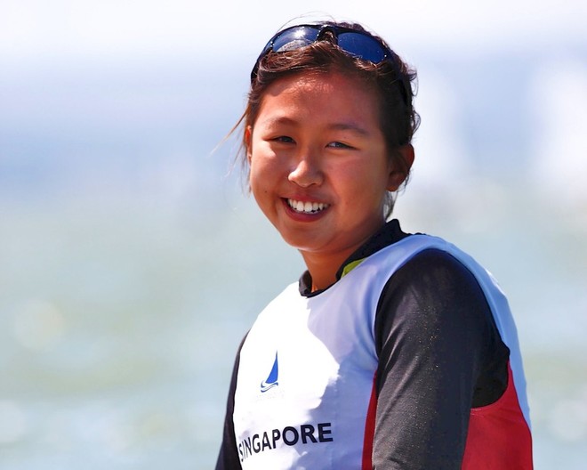 Kimberly Lim (SIN) 2011 World Optimist Champion © Matías Capizzano/Optiworlds http://www.capizzano.com/