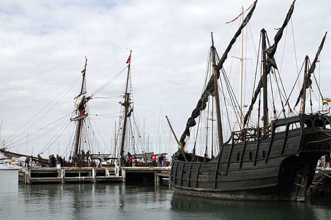 ‘NOTORIOUS’ was built by amateur boat-builder, Graeme Wylie. - Wooden Boat Festival 2012, Geelong, Victoria, Australia © Teri Dodds - copyright http://www.teridodds.com