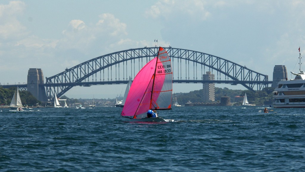 NSW 29ers On Sydney harbour - 2011-2012 NSW & ACT 29er Championship © David Price