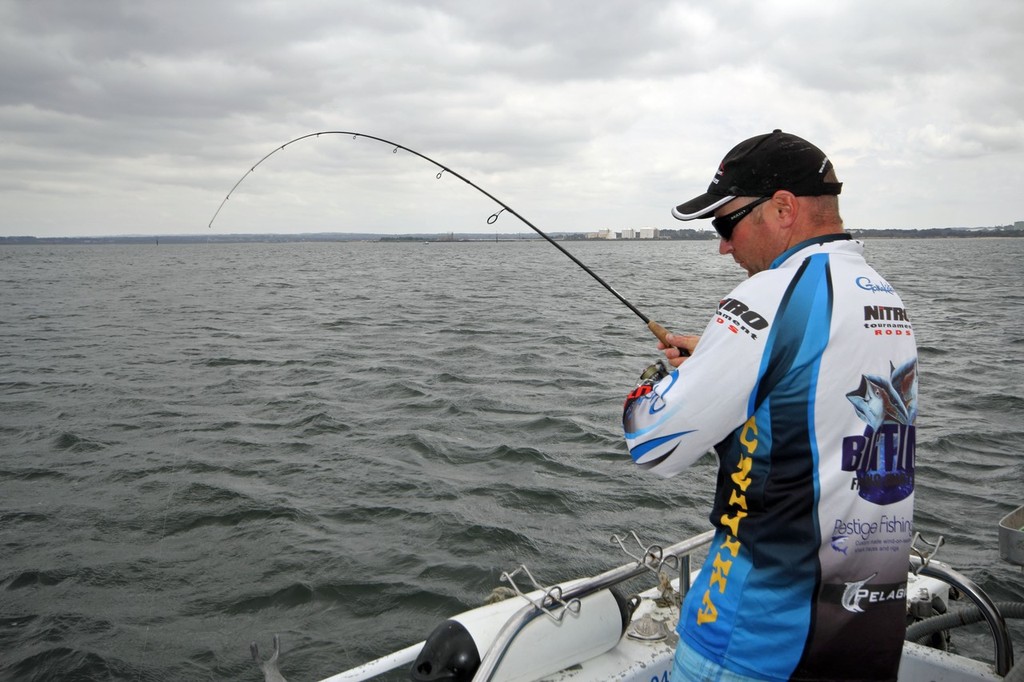 Long rods make fighting whiting much easier as well as offer great bite detection. © Jarrod Day