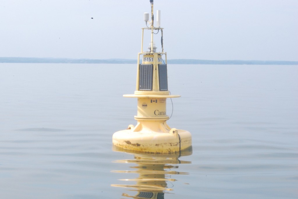 Weather bouy on Lake Simcoe © John Rozema