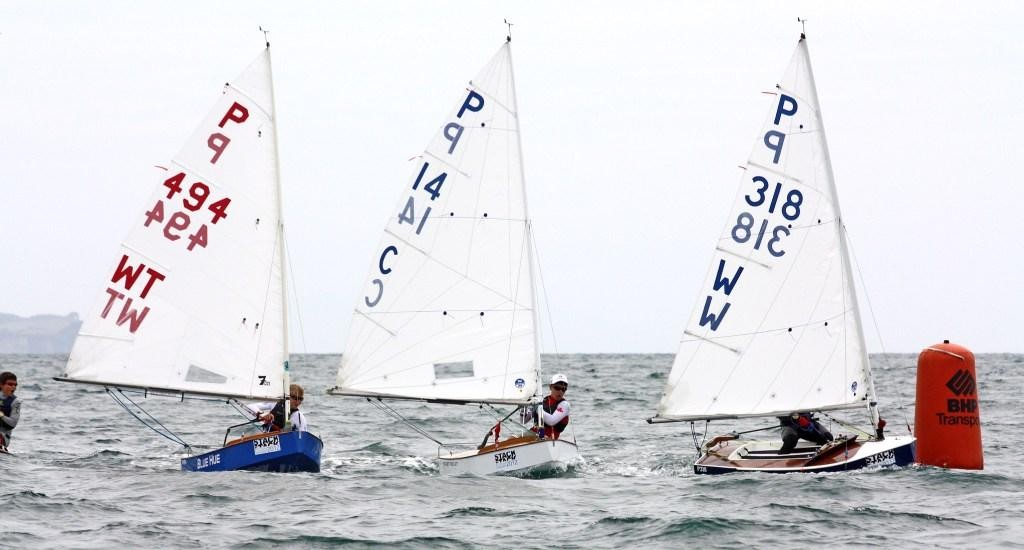 Tight at the top - Stack 2012  New Zealand P-Class Tanner Cup.   Twelve sailors from the 18 eligible provinces around the country contested this year’s competition.  Not surprisingly there was no entrant from Stewart Island, but Marlborough, Nelson, Otago, Southland and Poverty Bay also) © John Adair