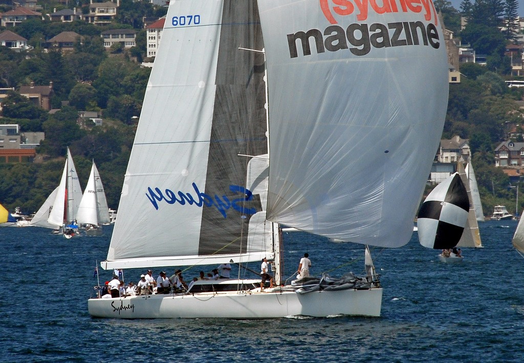 Australia Day Regatta president Charles Curran’s 60-footer Sydney - Australia Day Regatta 2012 photo copyright John Jeremy http://www.sasc.com.au taken at  and featuring the  class