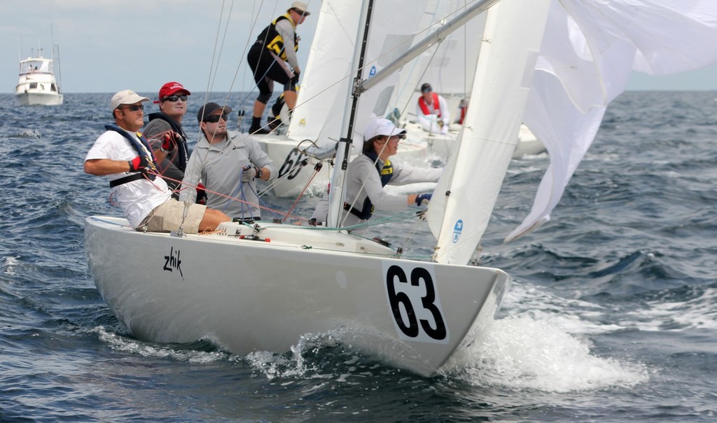 Day 3 Zhik Pre-Worlds 2012 photo copyright Sail-World.com /AUS http://www.sail-world.com taken at  and featuring the  class