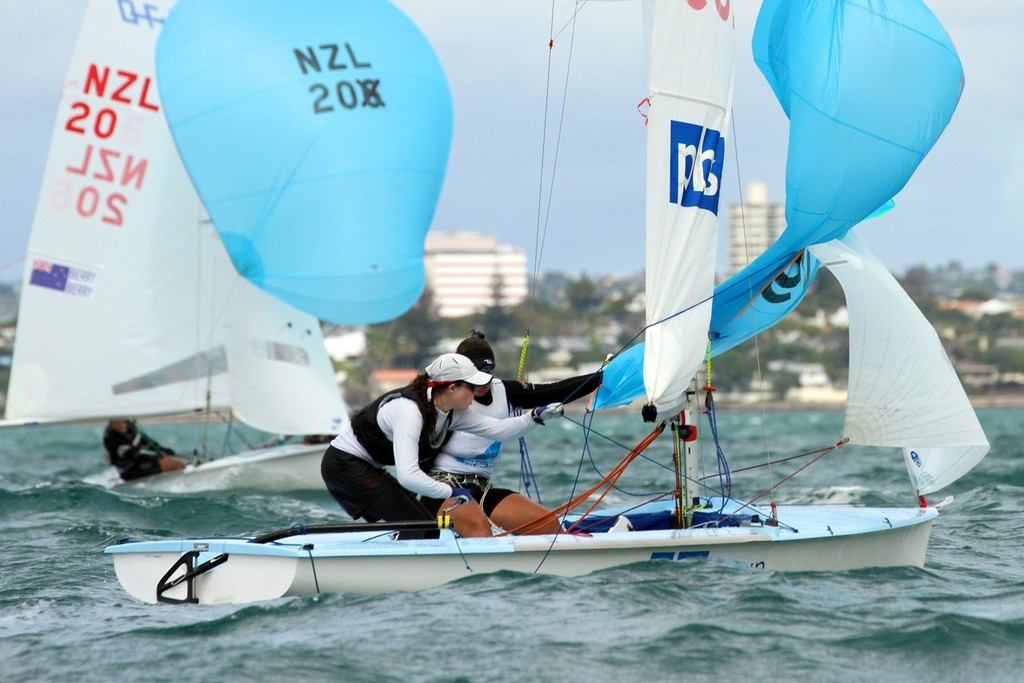 February 1, 2012 470JuniorWorlds (11) - 2012 - 470 Junior Worlds Day 5 photo copyright Richard Gladwell www.photosport.co.nz taken at  and featuring the  class