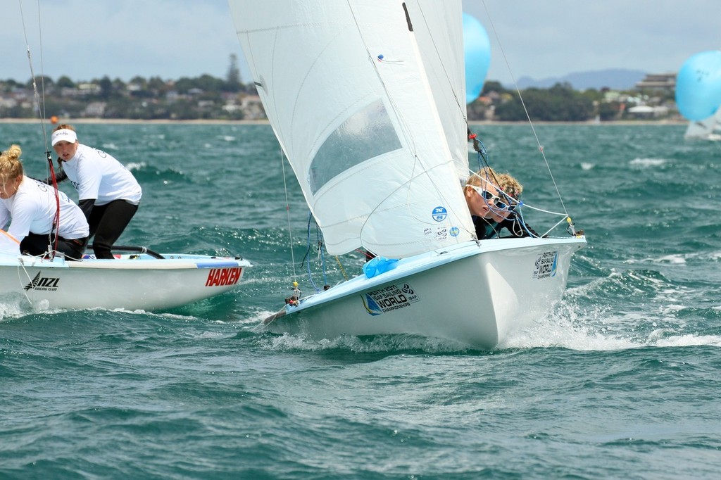 February 1, 2012 470JuniorWorlds (16) - 2012 - 470 Junior Worlds Day 5 photo copyright Richard Gladwell www.photosport.co.nz taken at  and featuring the  class