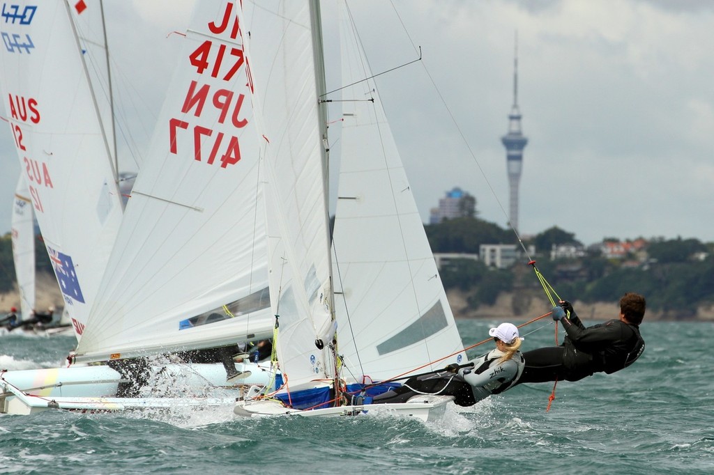 February 1, 2012 470JuniorWorlds (7) - 2012 - 470 Junior Worlds Day 5 photo copyright Richard Gladwell www.photosport.co.nz taken at  and featuring the  class