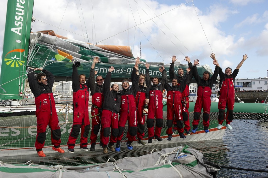 Groupama - Jules Verne Trophy © Yvan Zedda http://www.zedda.com.