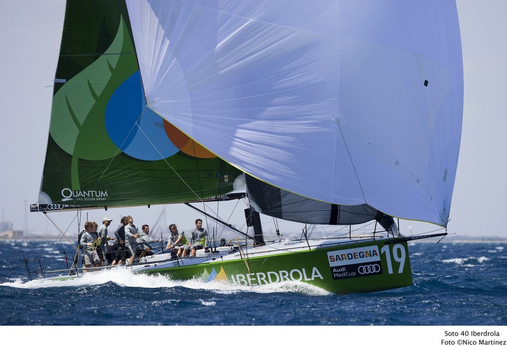 Iberdrola - Soto 40 European Championship 2012 photo copyright Nico Martinez http://www.nicomartinez.com taken at  and featuring the  class
