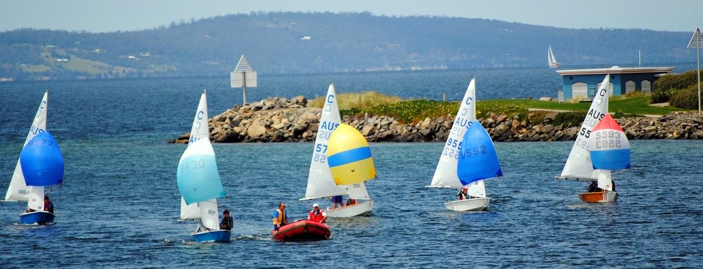 International Cadets at the Sandy Bay Regatta - Sandy Bay Regatta 2012 photo copyright Rob Cruse taken at  and featuring the  class