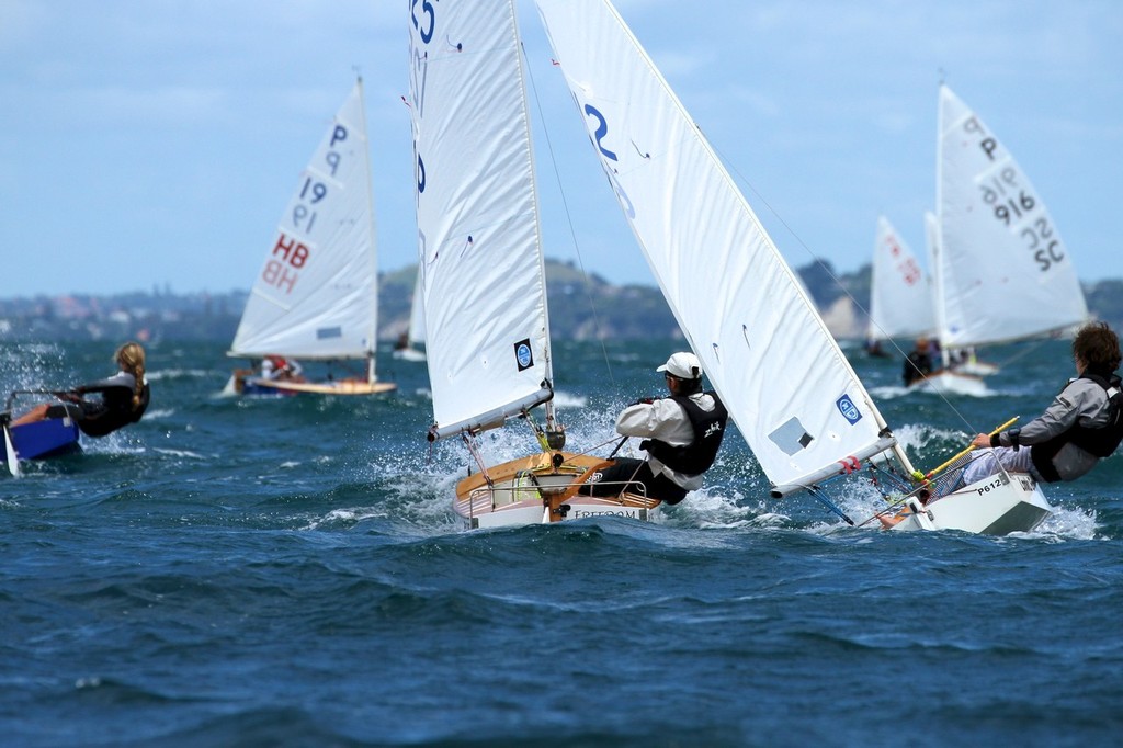 January 16, 2011-Pclass-Load (8) - Final Race, 2012 Stack P class Tauranga Cup, Murray's Bay photo copyright Richard Gladwell www.photosport.co.nz taken at  and featuring the  class