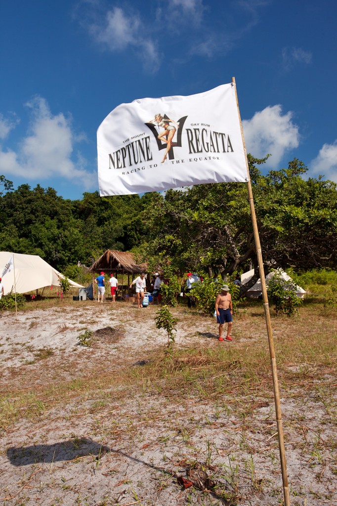 Breakfast before heading for the equator. Mount Gay Rum 2012 Neptune Regatta. © Guy Nowell http://www.guynowell.com