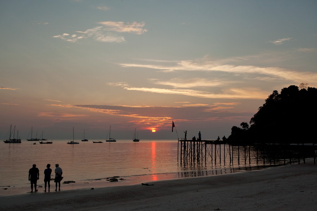 Mount Gay Rum 2012 Neptune Regatta. End of another hard day’s racing. © Guy Nowell http://www.guynowell.com