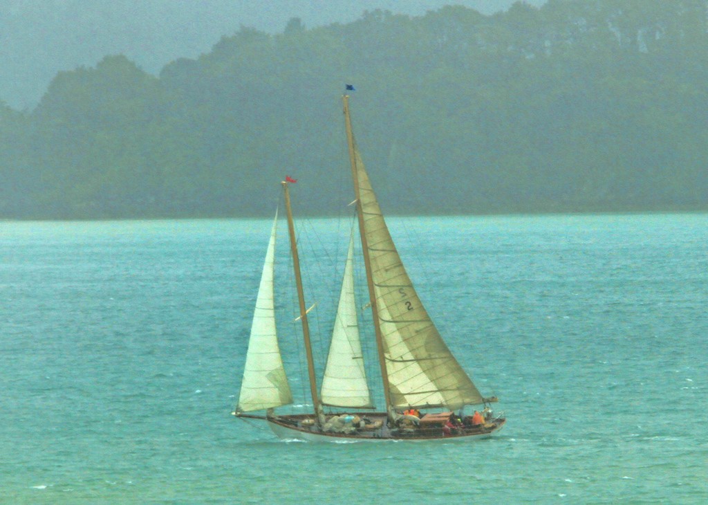Nina - Tall Ships and Classic Invitational Race, Bay of Islands - 2012 © Steve Western www.kingfishercharters.co.nz