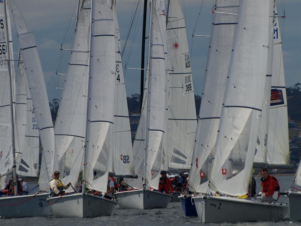 Day 2 - SB3 Australian National Championship 2012 photo copyright Jane Austin taken at  and featuring the  class