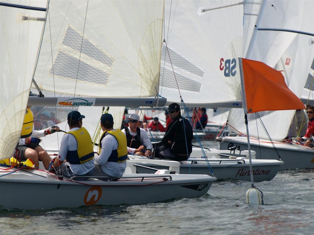 Day 2 - SB3 Australian National Championship 2012 photo copyright Jane Austin taken at  and featuring the  class