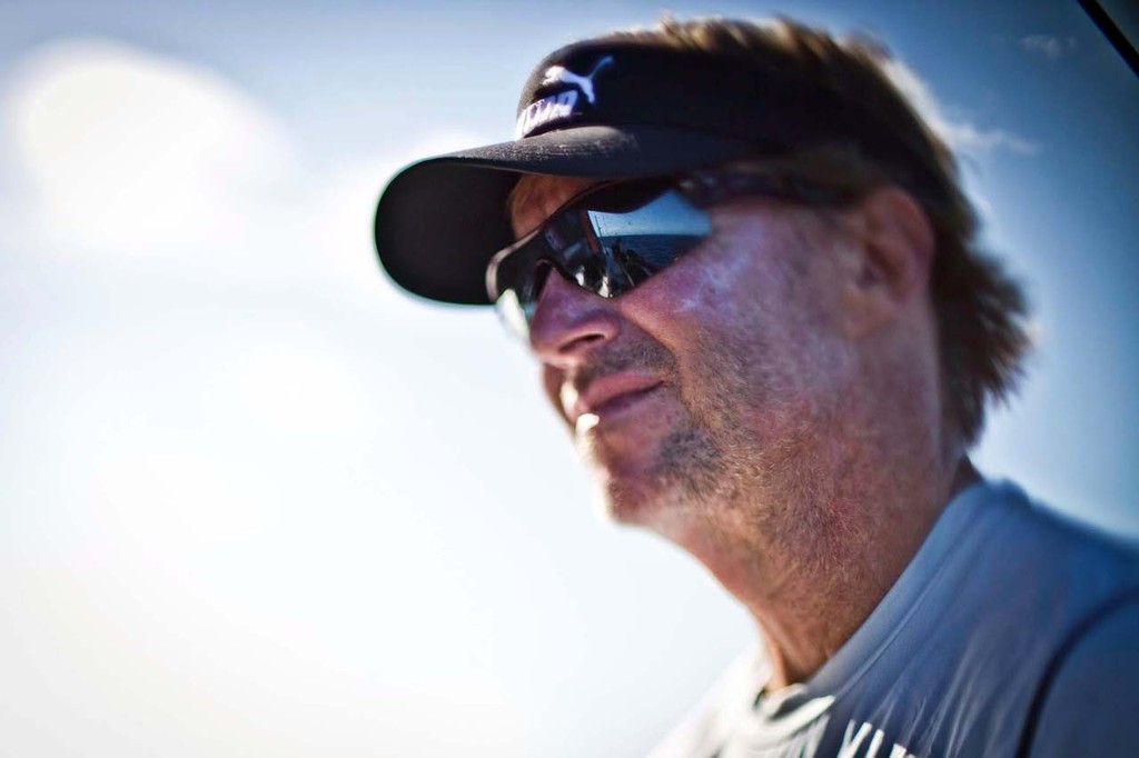 Skipper Ken Read. PUMA Ocean Racing powered by BERG during leg 4 of the Volvo Ocean Race 2011-12, from Sanya, China to Auckland, New Zealand. (Credit: Amory Ross/PUMA Ocean Racing/Volvo Ocean Race) &copy; Amory Ross/Puma Ocean Racing/Volvo Ocean Race http://www.puma.com/sailing