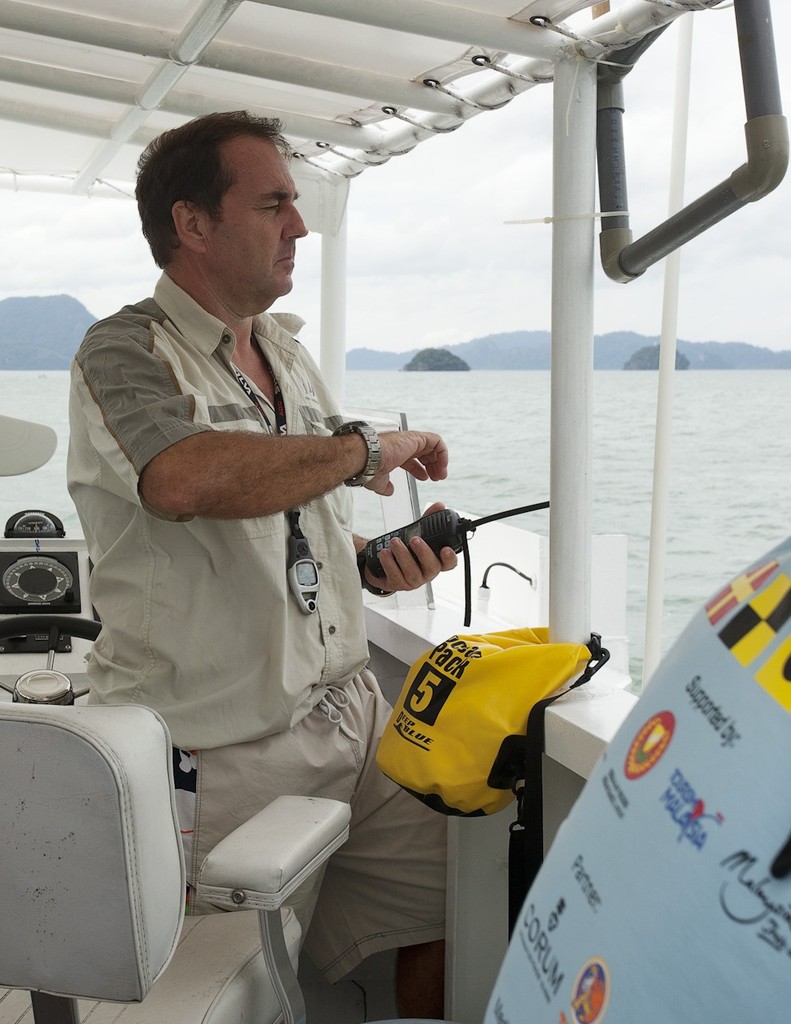 Royal Langkawi International Regatta 2012. RO Simon James.   © Guy Nowell http://www.guynowell.com