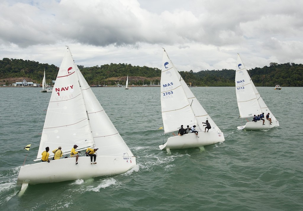 Royal Langkawi International Regatta 2012. Platu start. photo copyright Guy Nowell http://www.guynowell.com taken at  and featuring the  class