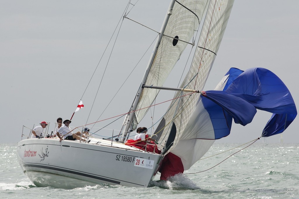 Royal Langkawi International Regatta 2012 - Tantrum and the one that almost got away © Guy Nowell http://www.guynowell.com