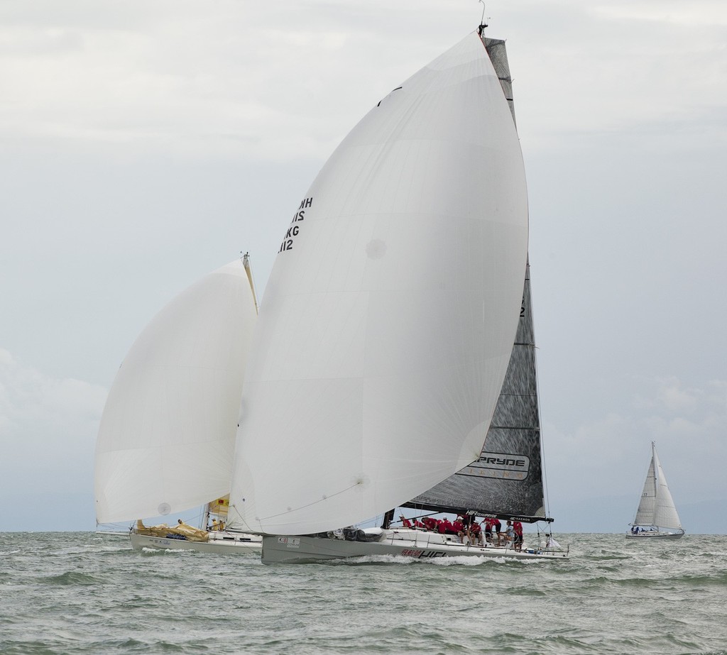 Royal Langkawi International Regatta 2012. Hooligan and Jing Jing, IRC 0/1 combined start photo copyright Guy Nowell http://www.guynowell.com taken at  and featuring the  class