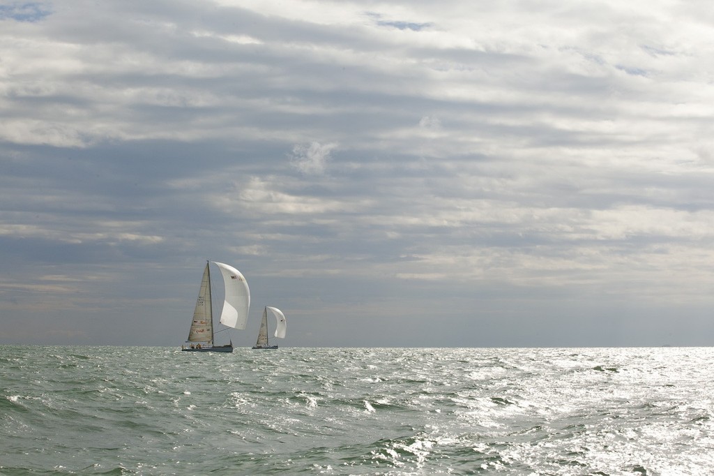 Royal Langkawi International Regatta 2012  - Uranus, Utarid, and a patch of sunshine © Guy Nowell http://www.guynowell.com