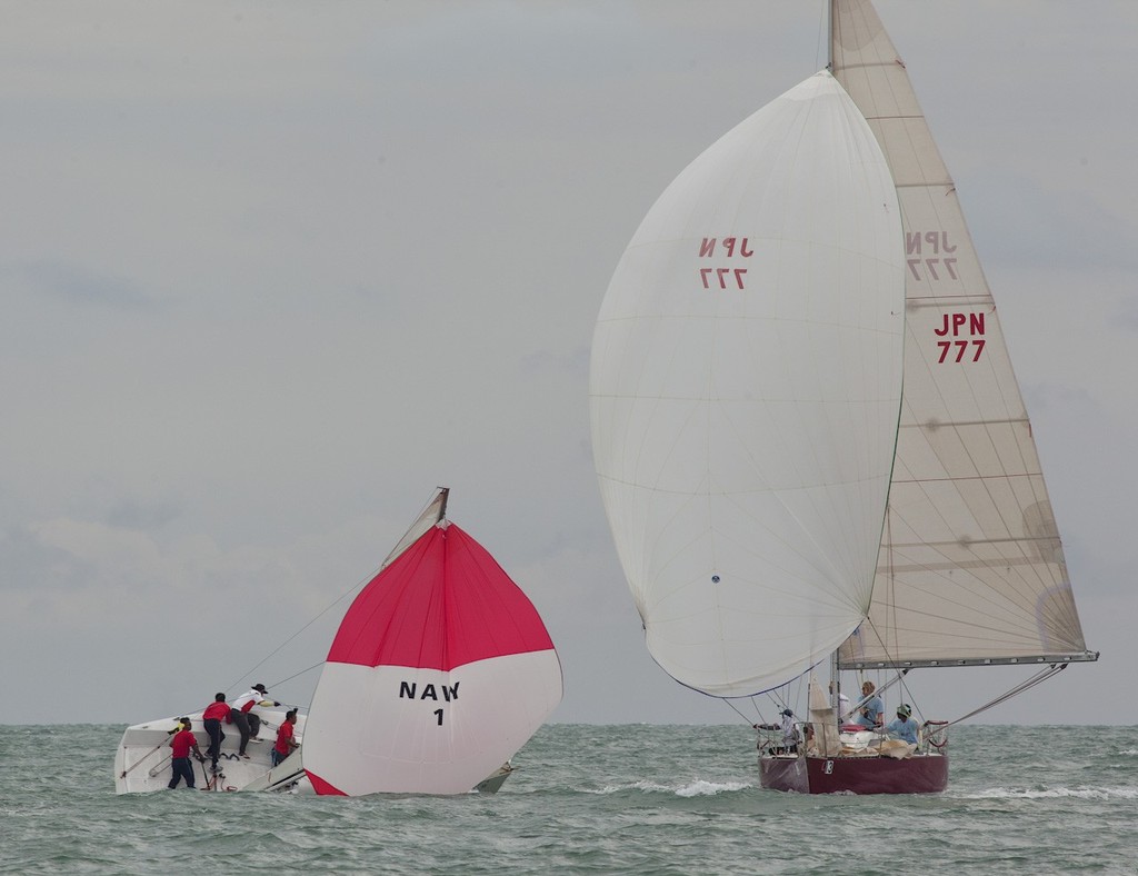 Royal Langkawi International Regatta 2012  - Platus do not go fast lying down... © Guy Nowell http://www.guynowell.com