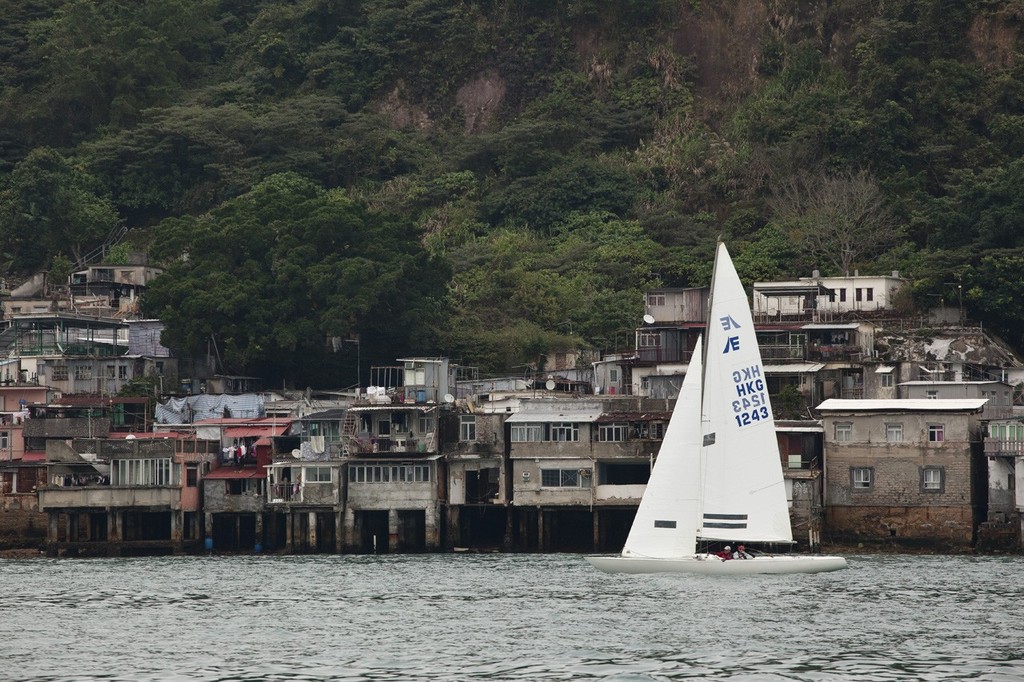 Skandia HKRNVR Memorial Vase 2012 - the scenic route through Lei Yue Mun ©  RHKYC/Guy Nowell http://www.guynowell.com/