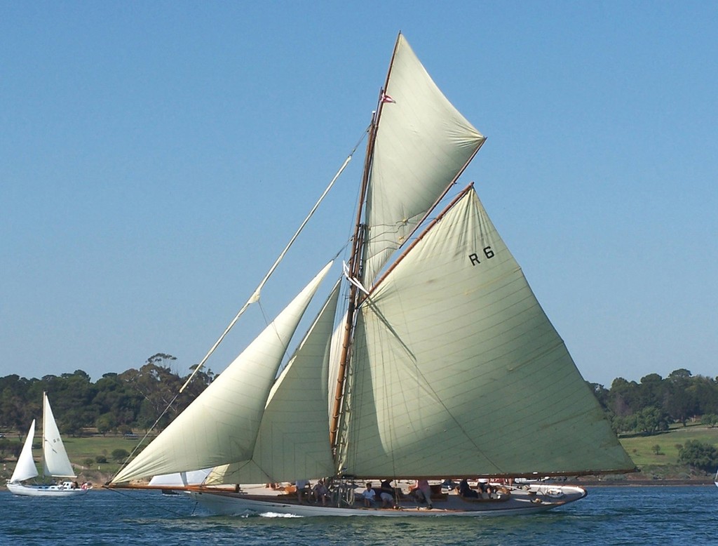 Sayonara - Wooden Boat Festival 2012 photo copyright Bob Appleton taken at  and featuring the  class
