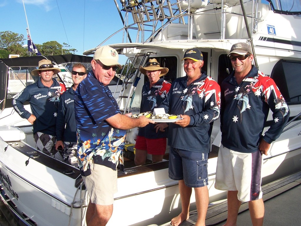 Soldiers Point Marina Welcomes Game Fishers - Nautilus Boat Insurance NSWGFA Interclub Tournament 2012 photo copyright Nelson Bay taken at  and featuring the  class