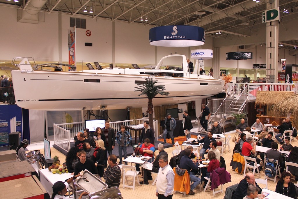 Can you smell the Caribbean food? © Guy Perrin http://sail-world.com