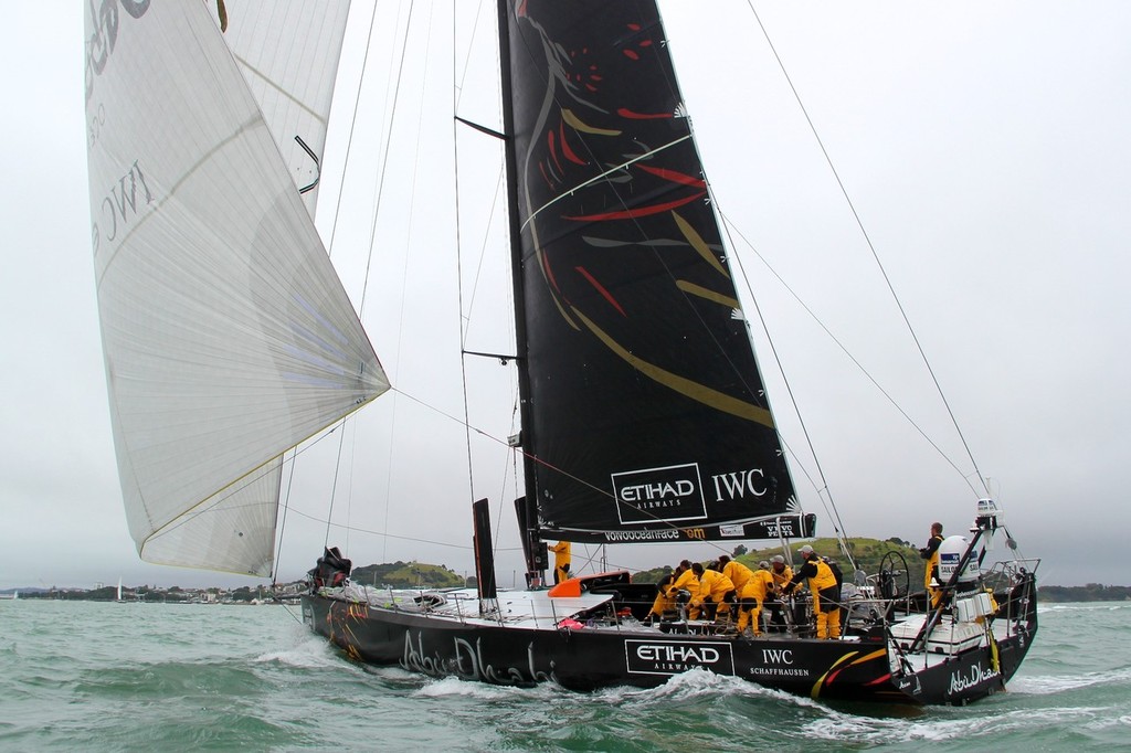VolvoFinishL4AbuDhabi (1) - Volvo Ocean Race, Leg 4 Finish - Abu Dhabi photo copyright Richard Gladwell www.photosport.co.nz taken at  and featuring the  class