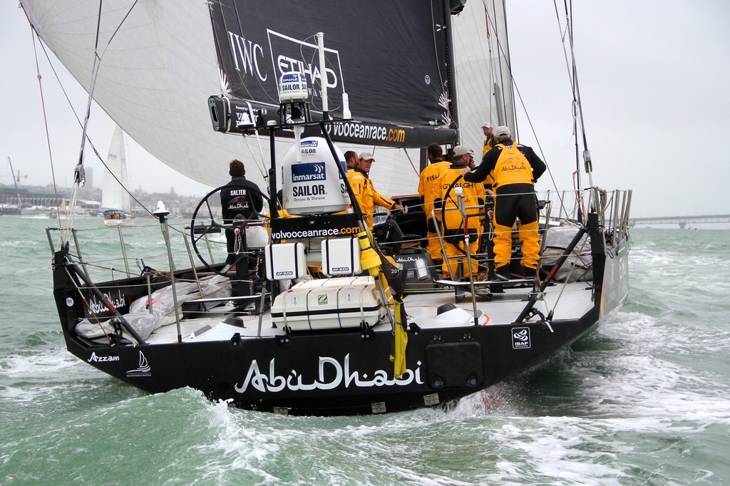 Abu Dhabi placed fifth boat home Volvo Ocean Race, Leg 4 Finish photo copyright Richard Gladwell www.photosport.co.nz taken at  and featuring the  class