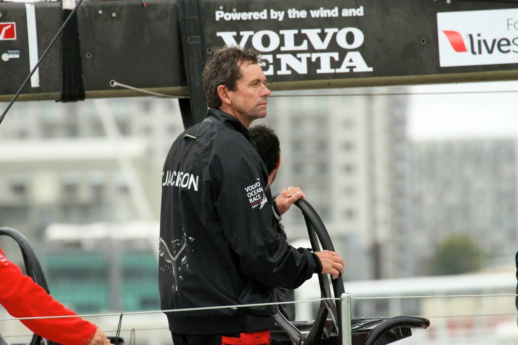 Brad Jackson - 2011/12 - Volvo Ocean Race, Leg 4 Finish - Puma photo copyright Richard Gladwell www.photosport.co.nz taken at  and featuring the  class