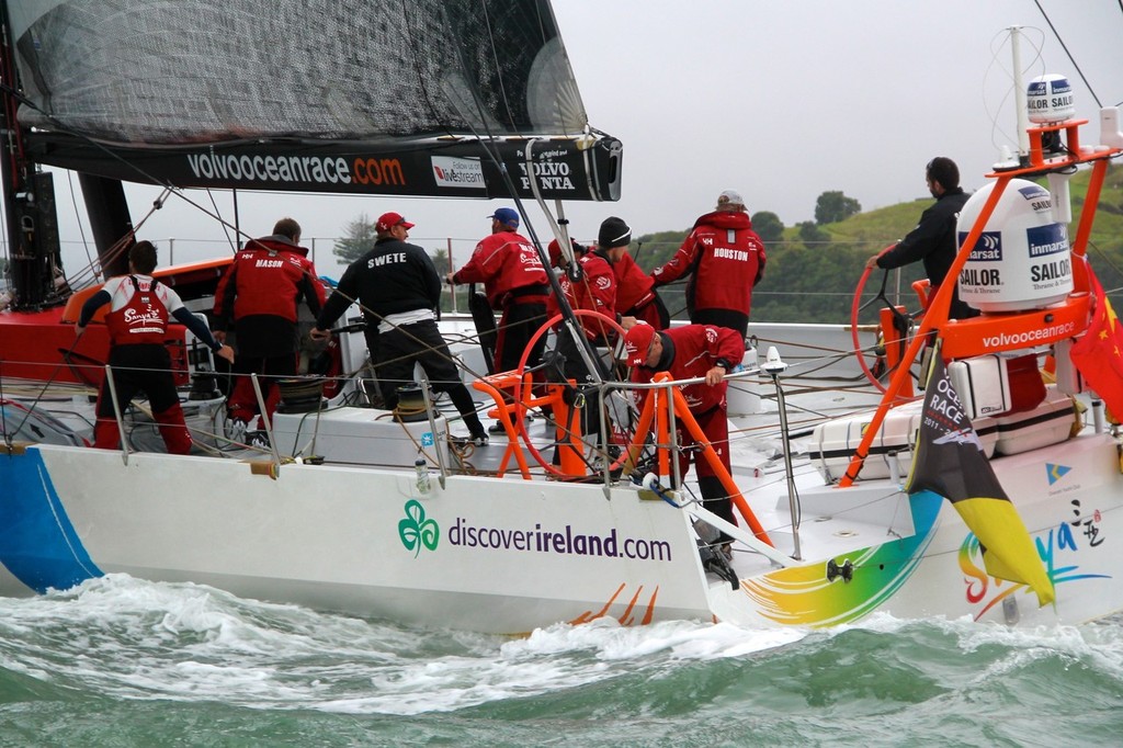 Volvo Ocean Race, Leg 4 Finish - Team Sanya photo copyright Richard Gladwell www.photosport.co.nz taken at  and featuring the  class